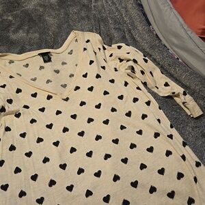 3/4 torrid cream top